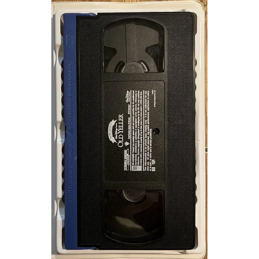 Old Yeller (VHS, 2002) Vault Disney Collection